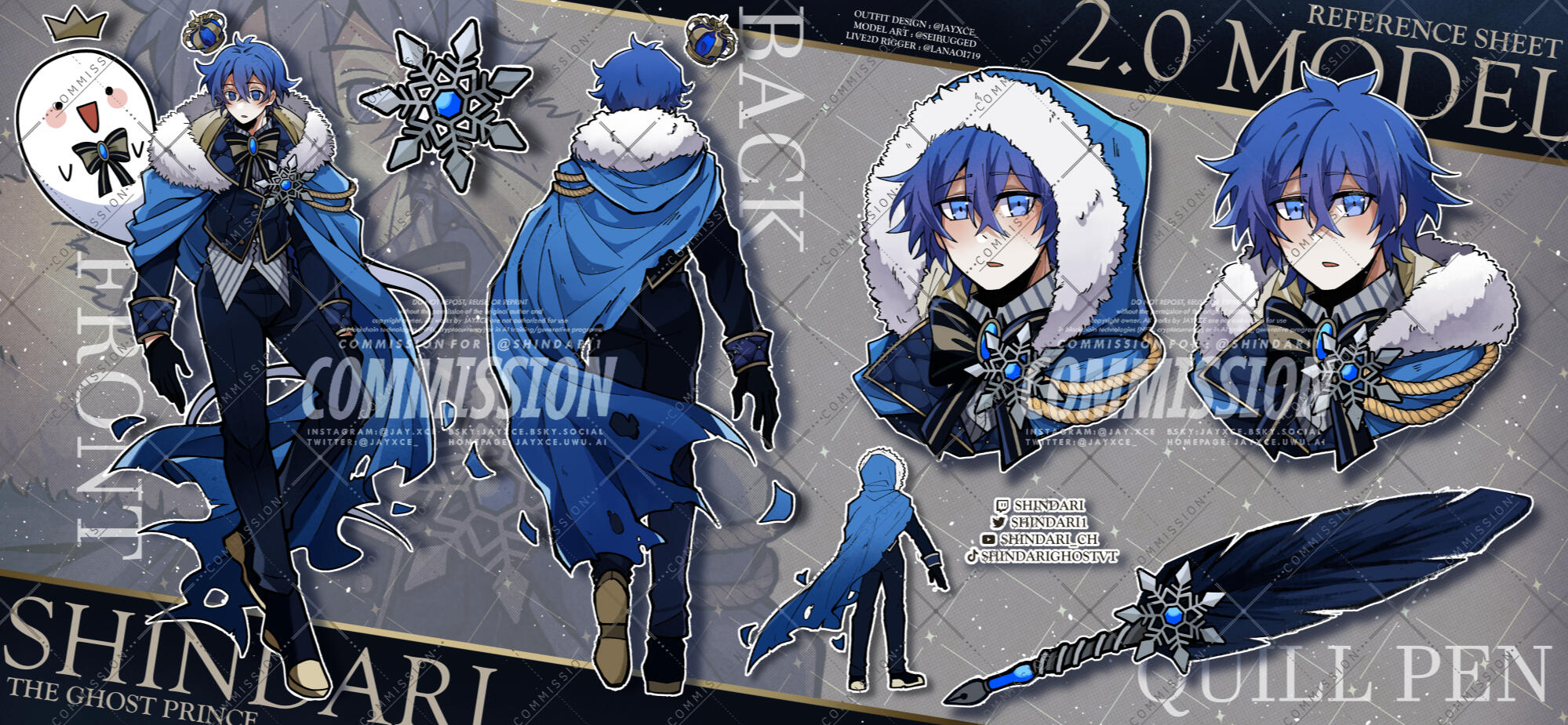 2023 - Shindari Character Reference Sheet (Main)