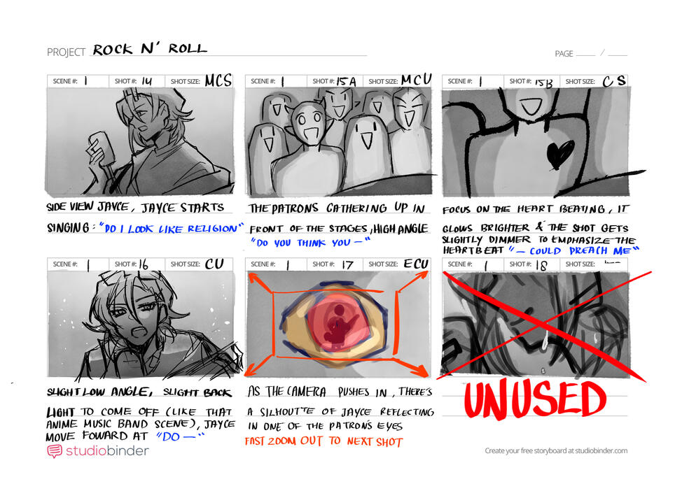 Rock N&#39; Rebel Storyboard (5)