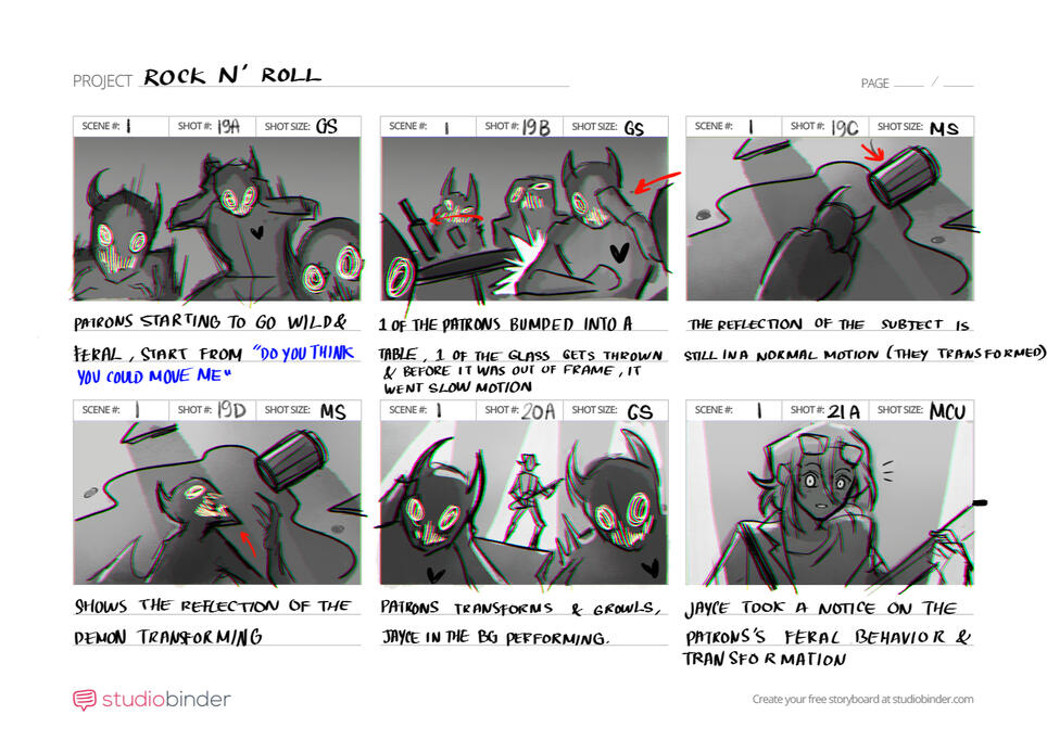 Rock N&#39; Rebel Storyboard (6)