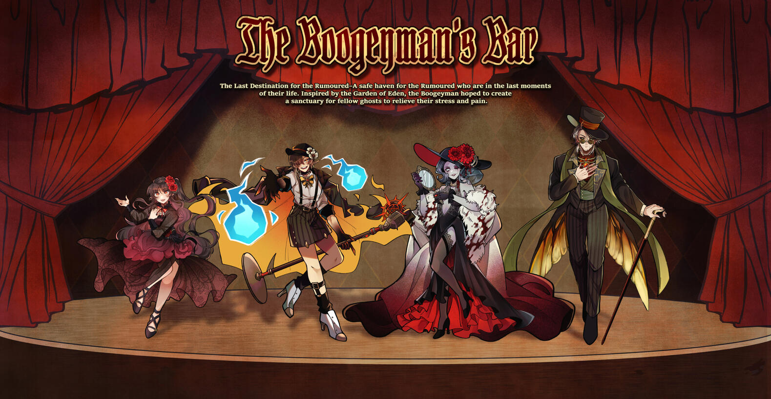 2025 - Boogeyman's Bar Character Lineup