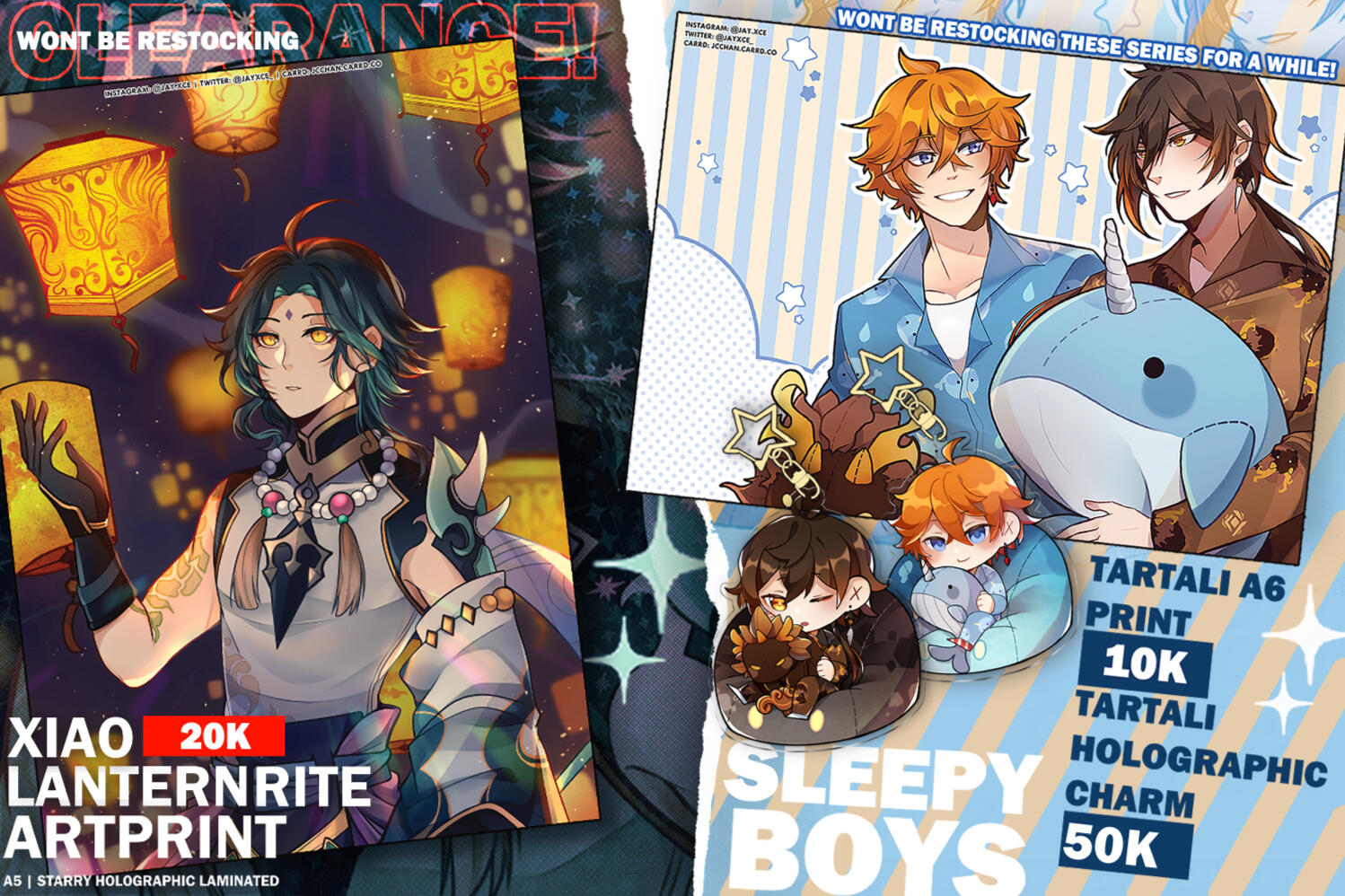2023 -【Comifuro17】 Genshin Impact Merchandise