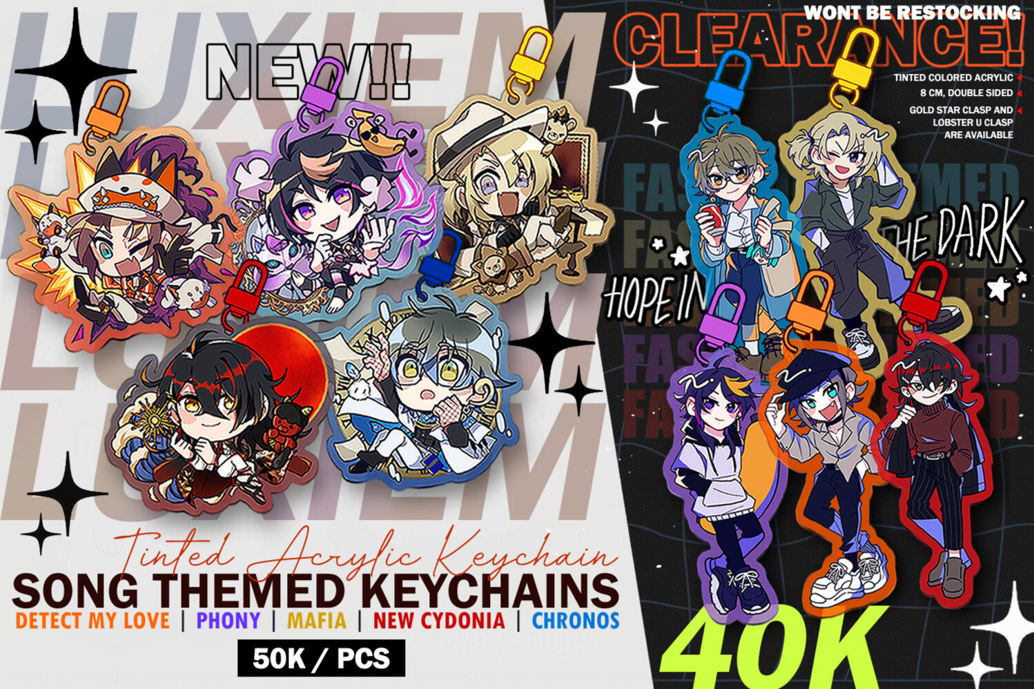 2023 -【Comifuro17】 Luxiem Merchandise