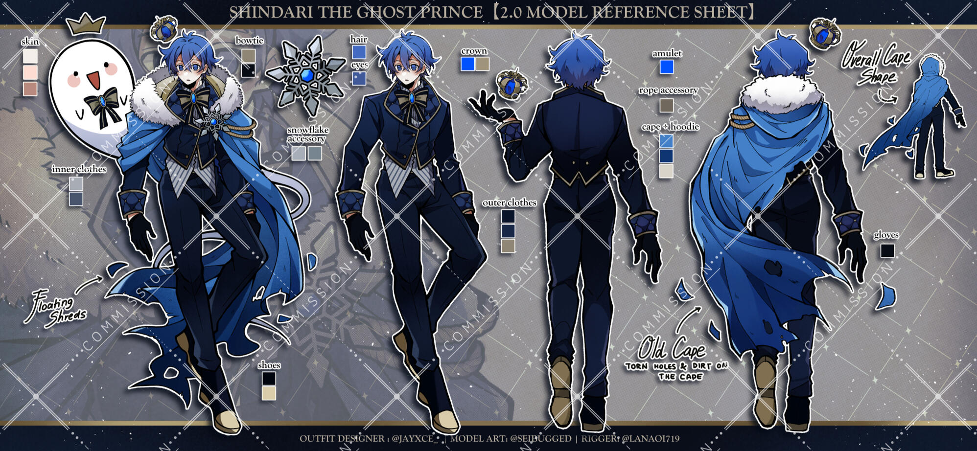 2023 - Shindari Character Reference Sheet (Full Body)